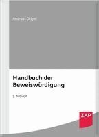 Andreas Geipel - Handbuch der Beweiswürdigung, Inbunden
