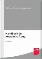Gerhard Vill, Detlev Fischer, Gerhardt Pape, Stephan Kohlhaas, Jan-Herbert Wentzel - Handbuch der Anwaltshaftung, Inbunden. Tillgänglighet: Lägg i varukorg