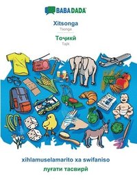 bokomslag Xitsonga - Tajik (in cyrillic script), xihlamuselamarito xa swifaniso