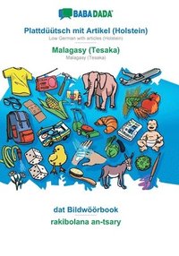 bokomslag BABADADA, Plattduutsch mit Artikel (Holstein) - Malagasy (Tesaka), dat Bildwoeoerbook - rakibolana an-tsary