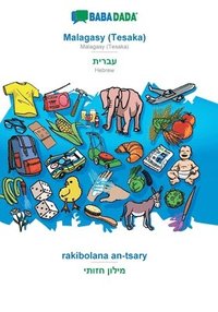 bokomslag BABADADA, Malagasy (Tesaka) - Hebrew (in hebrew script), rakibolana an-tsary - visual dictionary (in hebrew script)