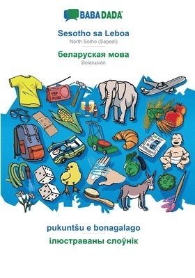 bokomslag Sesotho sa Leboa - Belarusian (in cyrillic script), pukuntsu e bonagalago