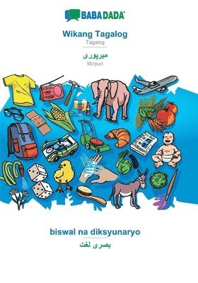 Wikang Tagalog - Mirpuri (in arabic script), biswal na diksyunaryo 1