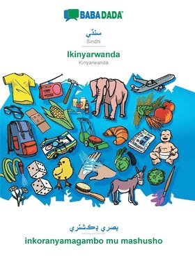 bokomslag Sindhi (in perso-arabic script) - Ikinyarwanda, visual dictionary