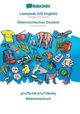 Leetspeak (US English) - Österreichisches Deutsch, p1c70r14l d1c710n4ry 1