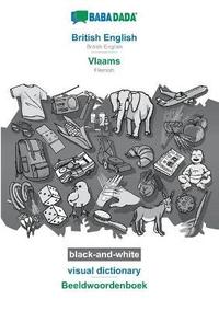 bokomslag BABADADA black-and-white, British English - Vlaams, visual dictionary - Beeldwoordenboek