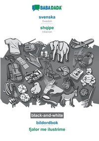 bokomslag svenska - shqipe, bildordbok, BW