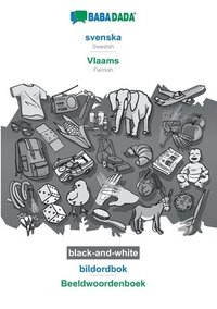 bokomslag BABADADA black-and-white, svenska - Vlaams, bildordbok - Beeldwoordenboek