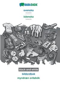 bokomslag svenska - íslenska, bildordbok, BW
