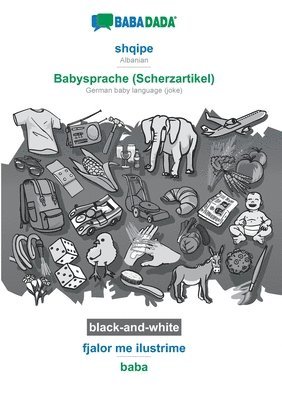 shqipe - Babysprache (Scherzartikel), fjalor me ilustrime, BW 1