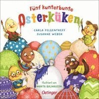 Fünf kunterbunte Osterküken 1