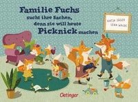 bokomslag Familie Fuchs sucht ihre Sachen, denn sie will heute Picknick machen