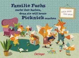Familie Fuchs sucht ihre Sachen, denn sie will heute Picknick machen 1