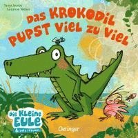 Das Krokodil pupst viel zu viel