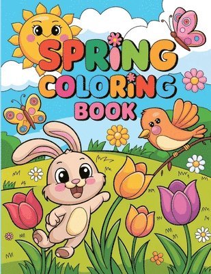 Spring Coloring Book for Adults 1