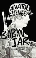 Anatoli Kusnezow - Babyn Jar, Inbunden
