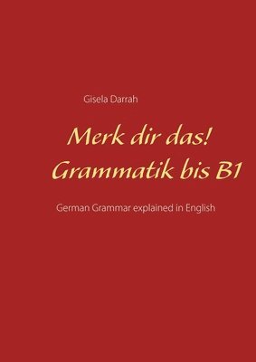 bokomslag Merk dir das! Grammatik bis B1