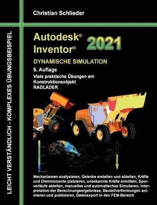 bokomslag Autodesk Inventor 2021 - Dynamische Simulation