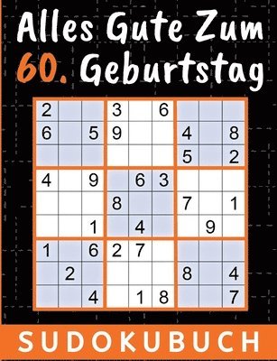 60 Geburtstag Geschenk Alles Gute zum 60. Geburtstag - Sudoku 1