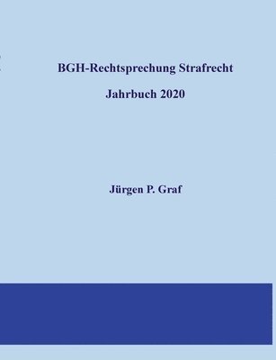 bokomslag BGH-Rechtsprechung Strafrecht