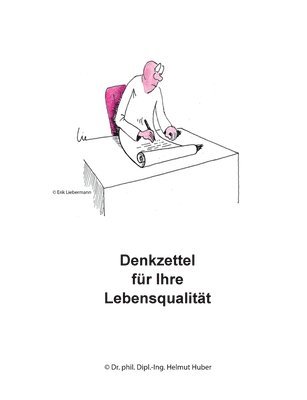bokomslag Denkzettel für Ihre Lebensqualität
