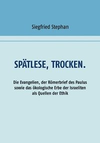 bokomslag Spätlese, trocken.