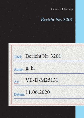 Bericht Nr. 3201 1