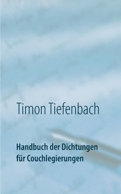 bokomslag Handbuch der Dichtungen fr Couchlegierungen