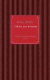bokomslag Gedichte eines Sommers