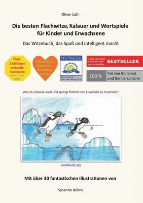 bokomslag Die besten Flachwitze, Kalauer und Wortspiele fr Kinder und Erwachsene