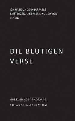 bokomslag blutigen Verse