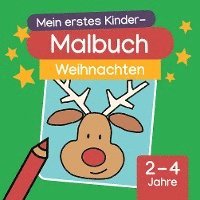 bokomslag Mein erstes Kinder-Malbuch: Weihnachten