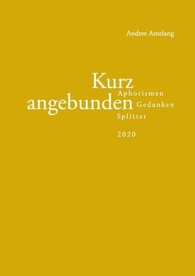 Kurz angebunden 1