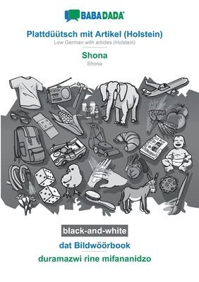 bokomslag Plattdüütsch mit Artikel (Holstein) - Shona, dat Bildwöörbook, BW