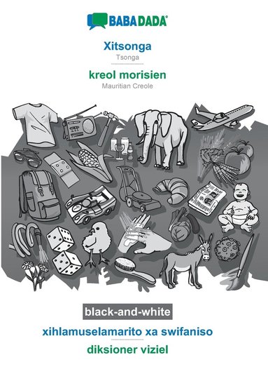 bokomslag Xitsonga - kreol morisien, xihlamuselamarito xa swifaniso, BW