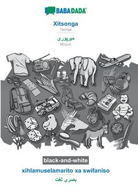 bokomslag BABADADA black-and-white, Xitsonga - Mirpuri (in arabic script), xihlamuselamarito xa swifaniso - visual dictionary (in arabic script)