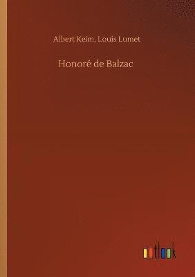 bokomslag Honor de Balzac