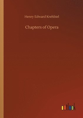 Chapters of Opera 1