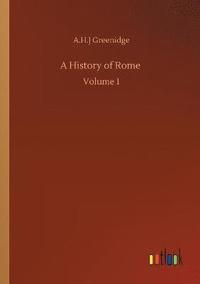 bokomslag A History of Rome