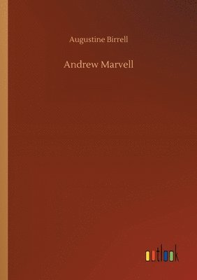 Augustine Birrell - Andrew Marvell, Häftad