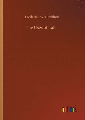 bokomslag Uses of Italic