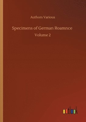 Specimens of German Roamnce 1