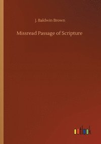 bokomslag Missread Passage of Scripture