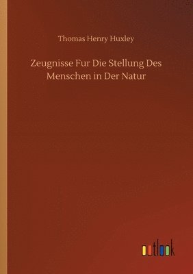 bokomslag Zeugnisse Fur Die Stellung Des Menschen in Der Natur