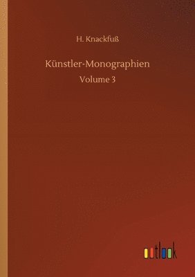 bokomslag Knstler-Monographien