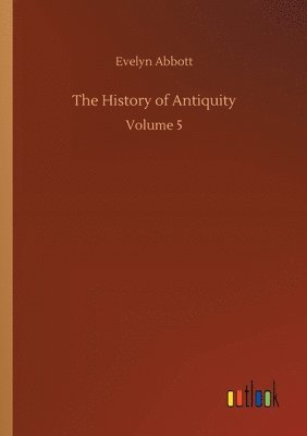 bokomslag History of Antiquity