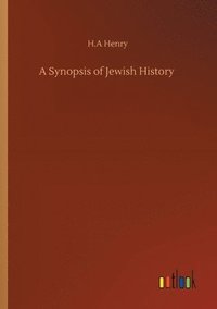 bokomslag A Synopsis of Jewish History