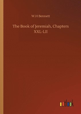 bokomslag Book of Jeremiah, Chapters XXL-LII