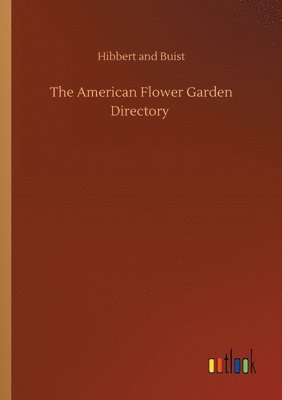 bokomslag American Flower Garden Directory