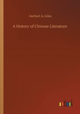 bokomslag A History of Chinese Literature